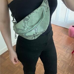 Snake Print Women's Bag